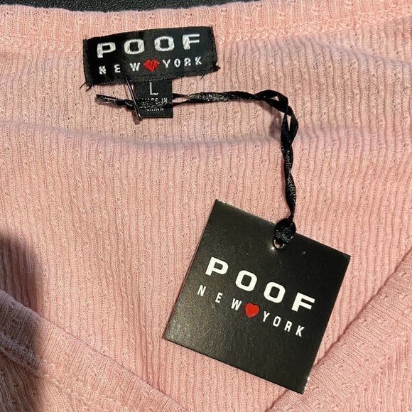 NWT POOF Pink Button Down Cardigan‎ - Picture 6 of 8